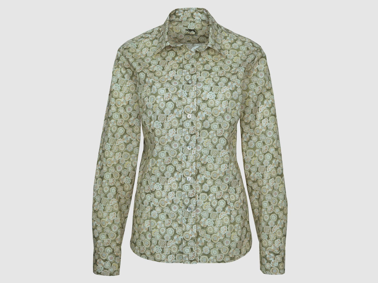 Hunting Dog Long Sleeve Blouse Anna