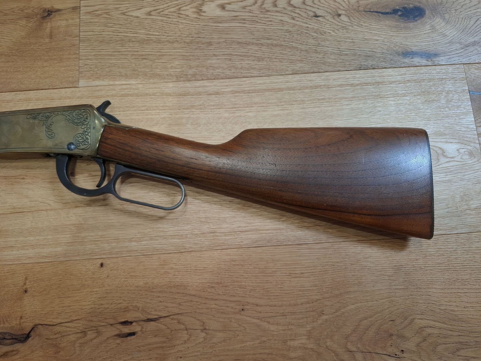 Unterhebelrepetierer Erma Buffalo EG 71 B - 50 Jahre Erma-Werke-Jubiläumswaffe .22lr