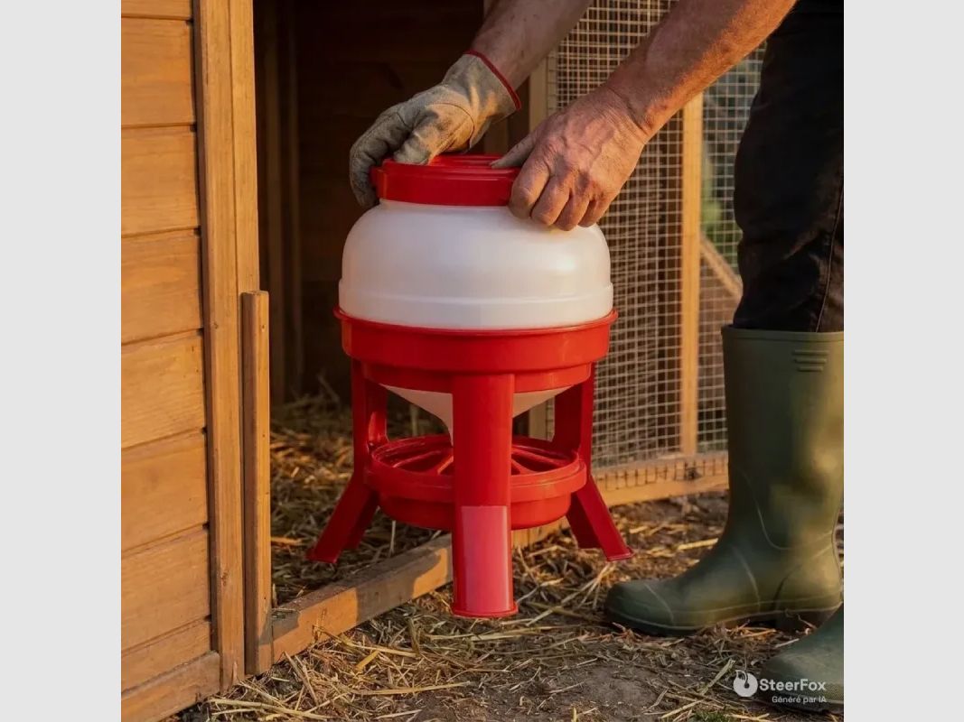 Futterstation gegen Verschwendung auf Füßen 15 kg Gaun, Bild 5 von 6
