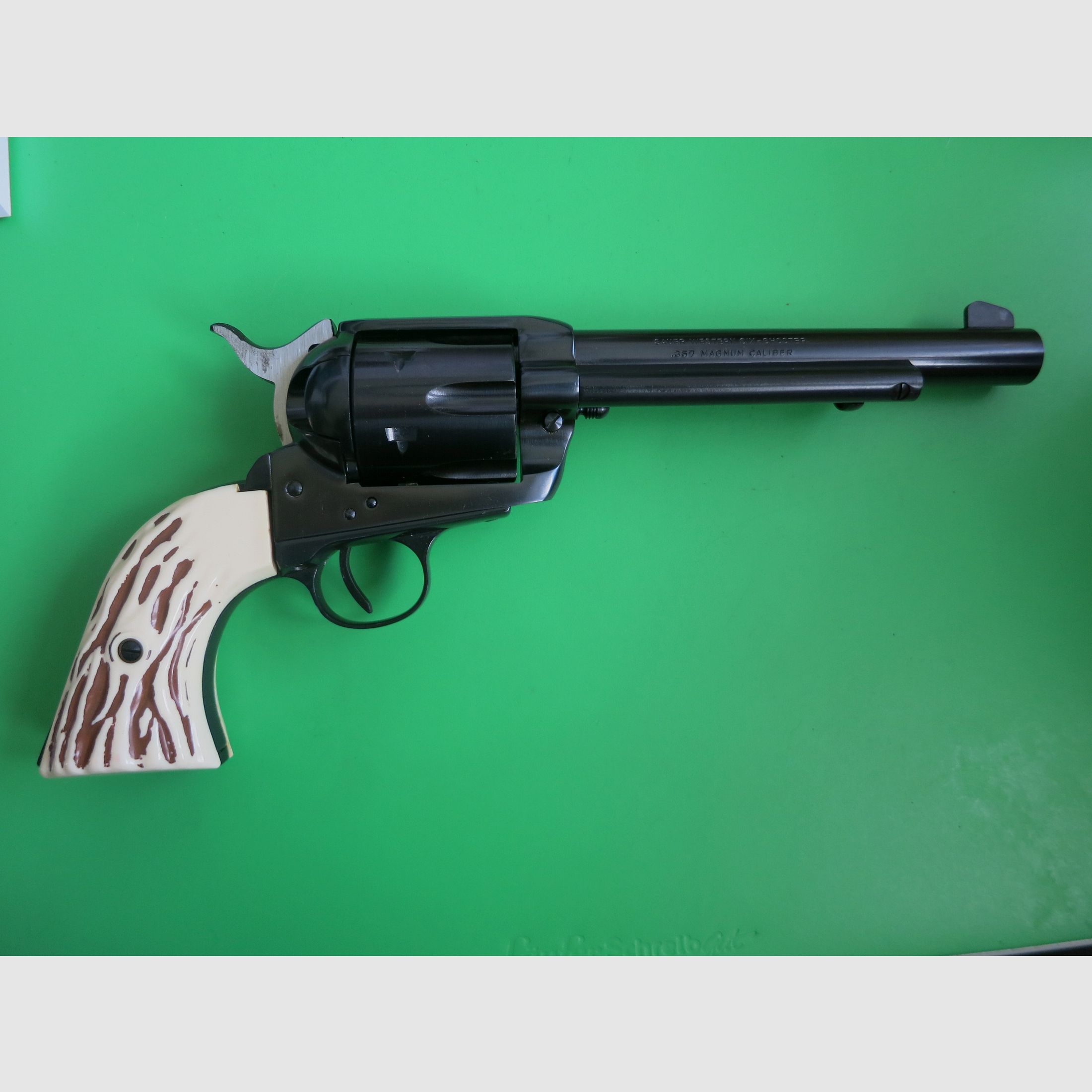 Revolver Western, FJ. P. Sauer & Sohn, Western-Six-Shooter, .357 Magnum, stato da collezione #63, immagine 8 di 15