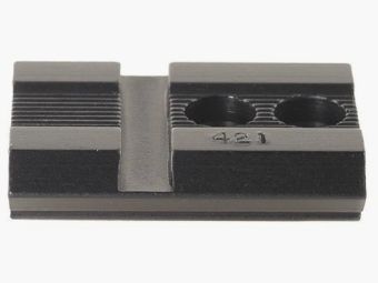 Weaver Top-Mount Base #421 matte zwart voor Remington 7 en anderen.