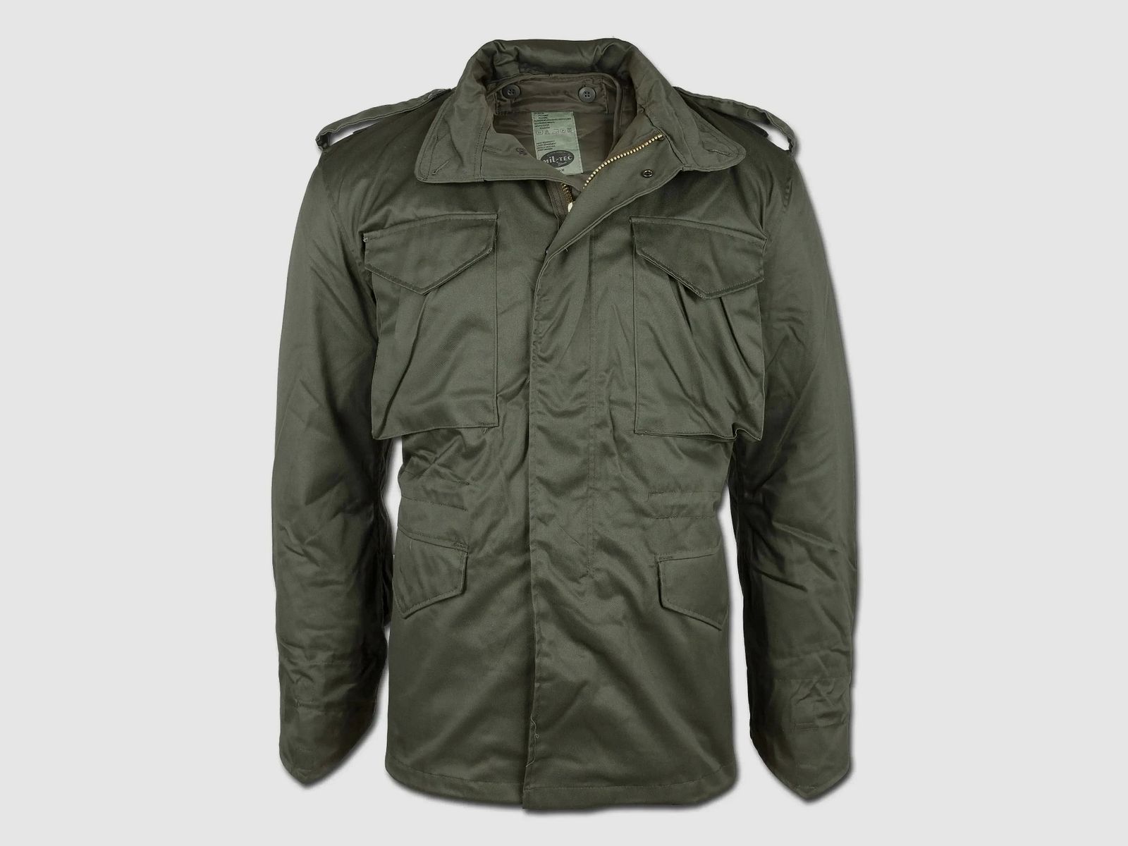 Mil-Tec Veste de Champ M-65 Style - Olive / S Hommes