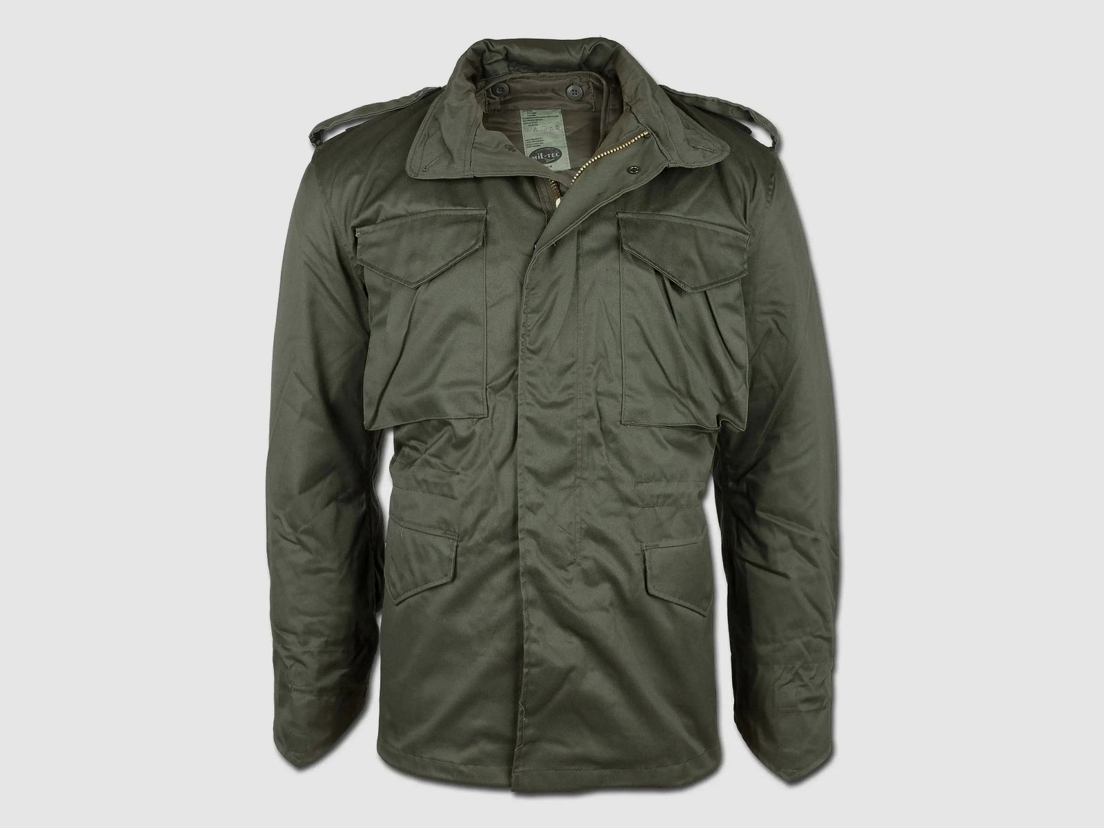 Mil-Tec Veste de Champ M-65 Style - Olive / S Hommes