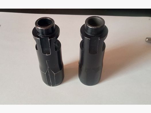 Offre d’échange : Original Izhmash AK-74 Flash Hider 7,62 et 5,45/.223 pour Arsenal Flash Hider // frein de bouche à pas de vis droit 24x1,5 mm russe Kalashnikov, compensateur de bouche, frein de bouche