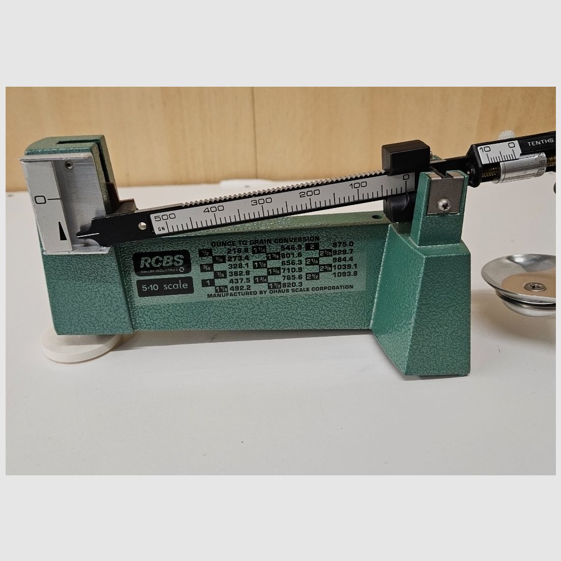 RCBS 5-10 Waage Top Zustand Pulverwaage