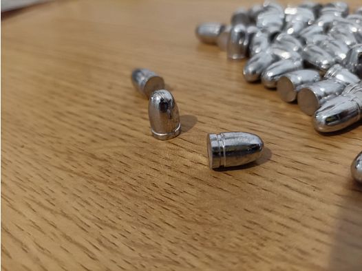 100 stuks HP Max MK 1 en 2, 125 grain zware slugs Cal.356 kogels