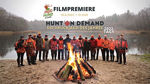 Die Drückjagd des Jahres Filmpremiere auf der Jagd & Hund in Dortmund