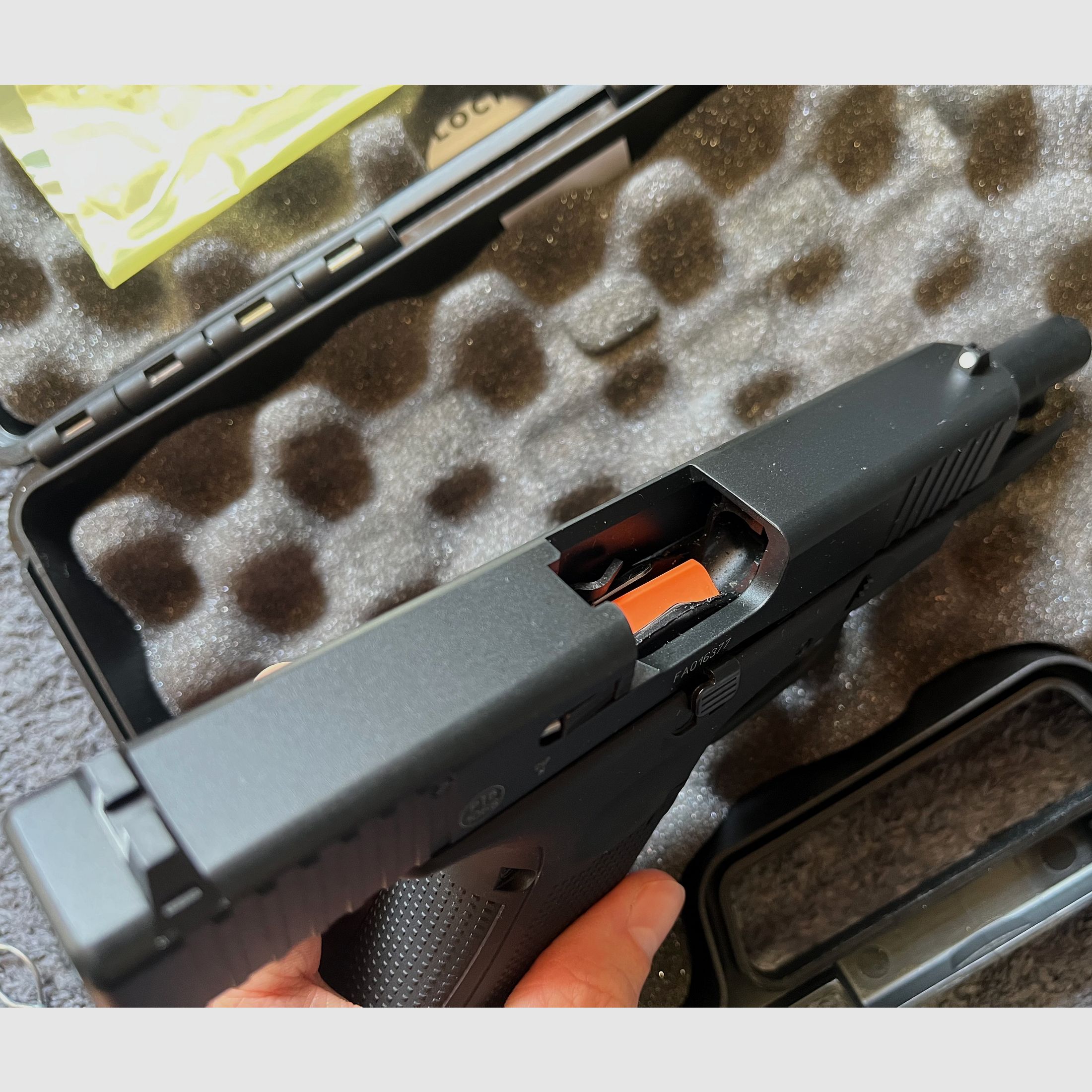 Glock Schreckschuss Pistole 17 Gen5 9mm PAK - Neuwertig