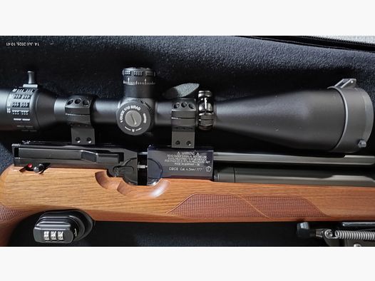 RESERVADO!!!!! Weihrauch HW100 Hawke Sidewinder 8-32x56