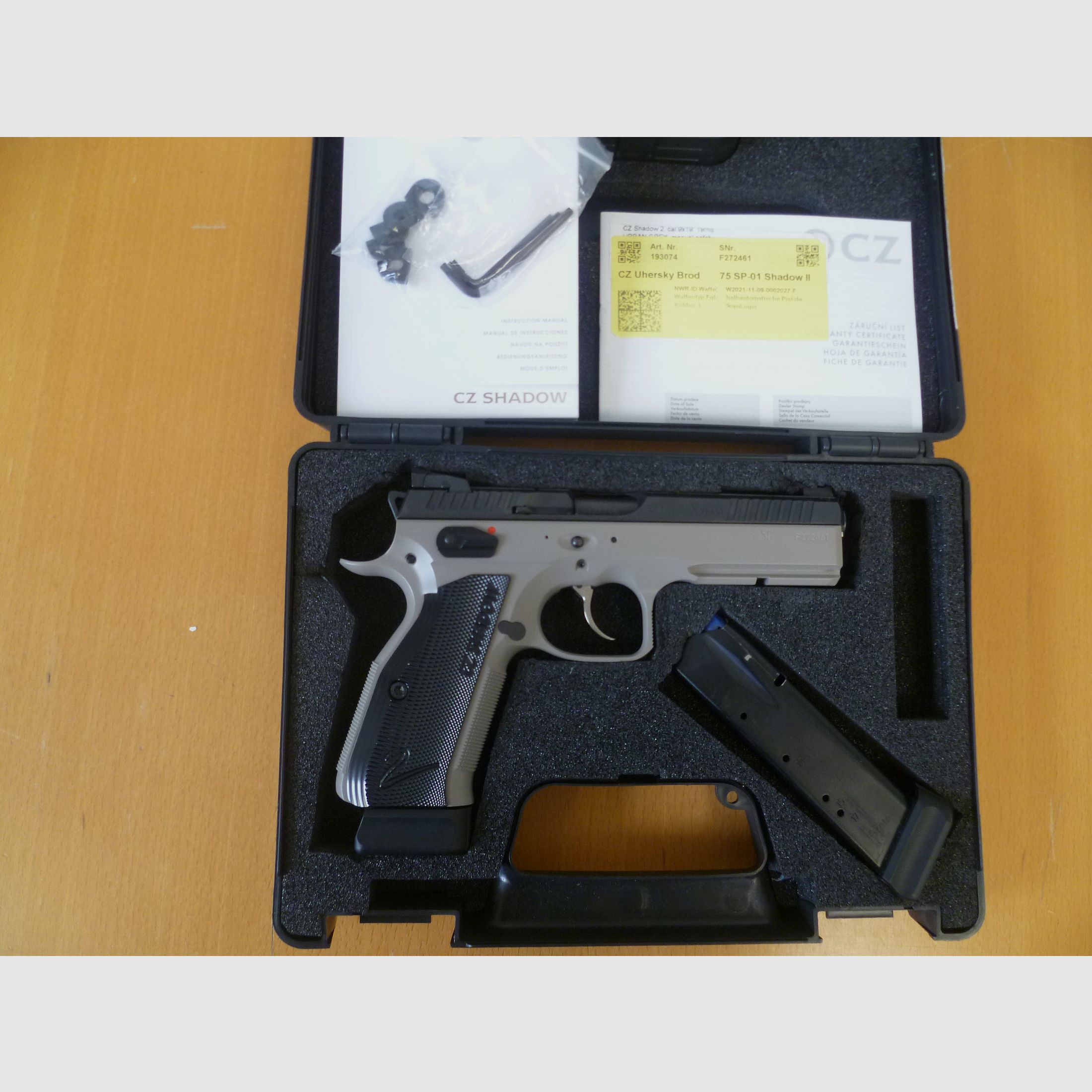 Pistole CZ Shadow 2 Urban Grey 9mm Luger