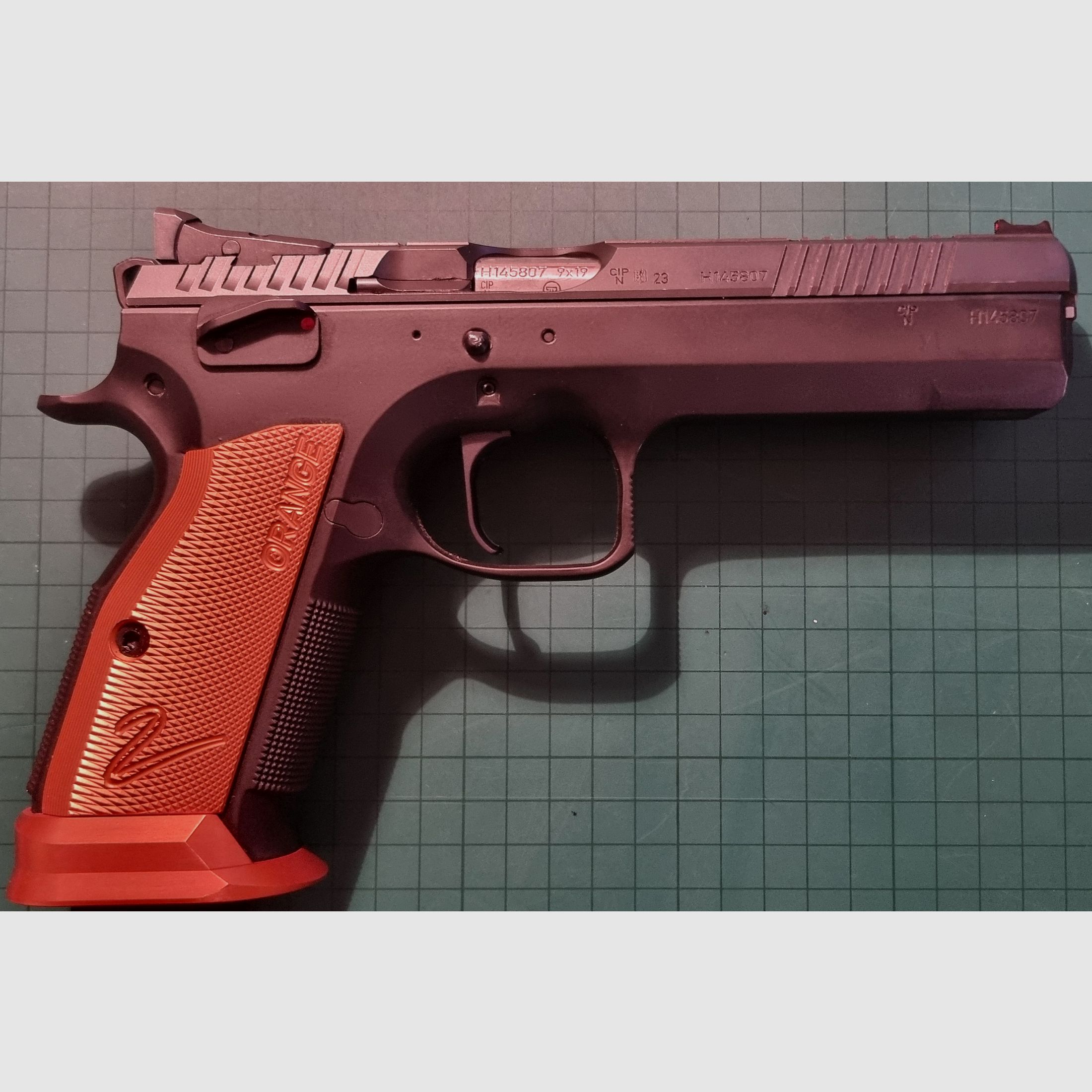 CZ TS2 Orange 9 vmm Luger