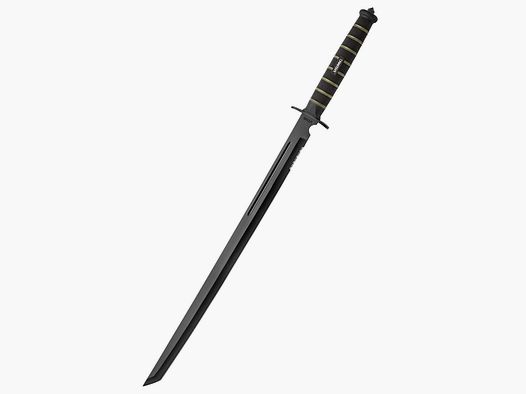 Blackout Combat Sword with Nylon Sheath