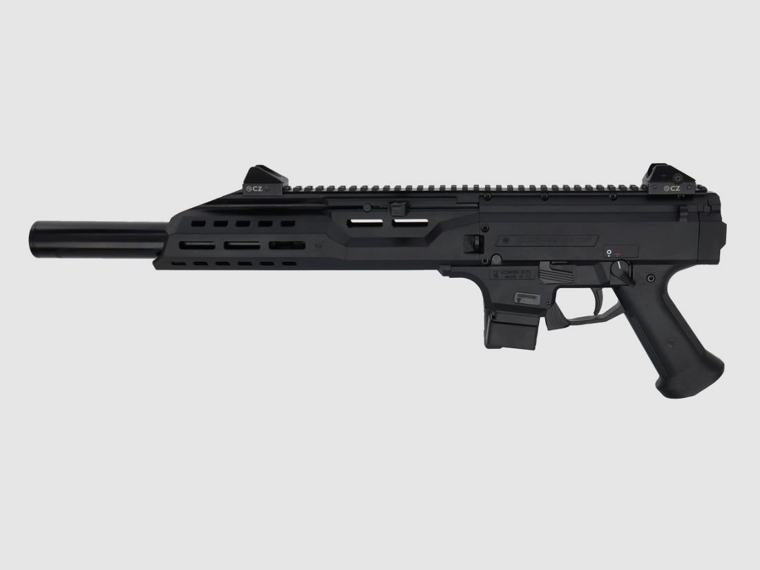  CZ Scorpion Evo 3 S1 Carbine Faux Suppressor inclusief 10 schots magazijn
