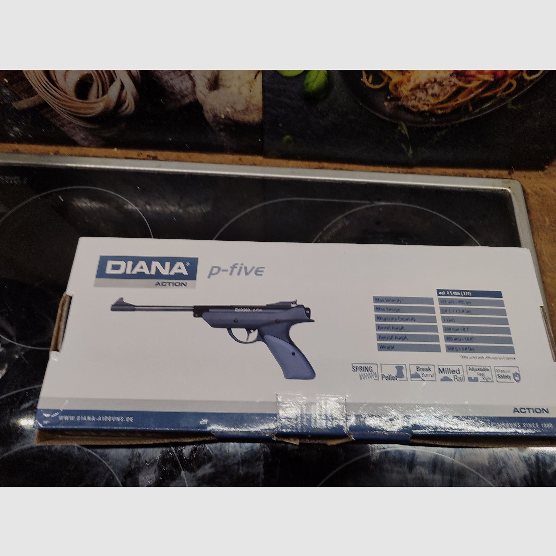 Diana P-five 4,5 mm et God Shooter