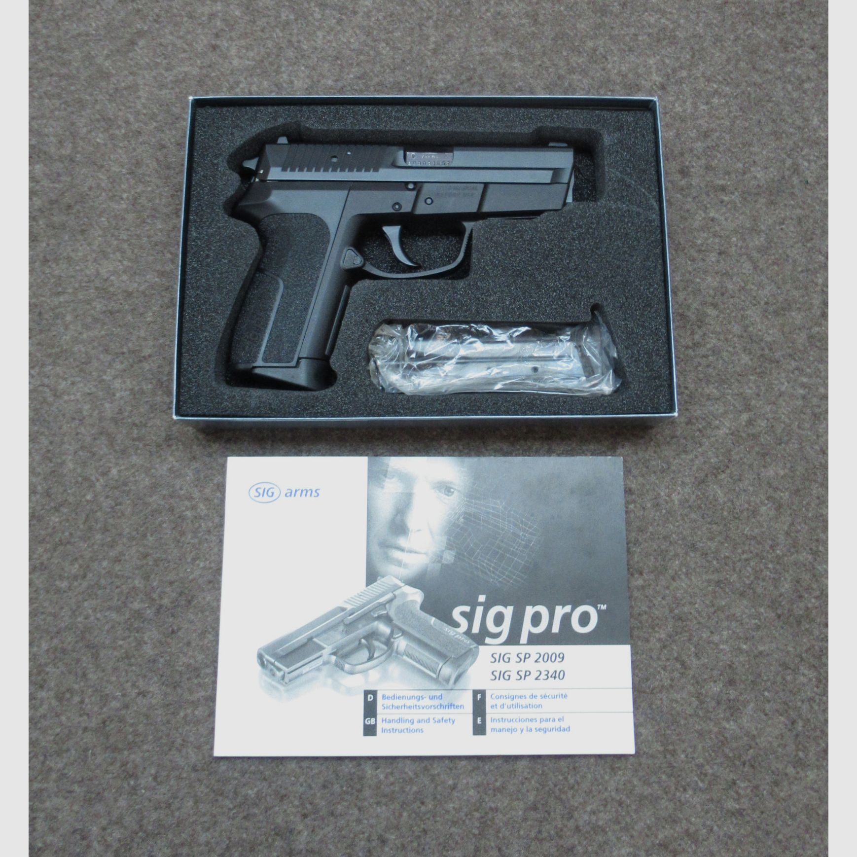 Pistole SIG SAUER mod. SP2009 Kal. 9mm Para, Bild 3 von 3