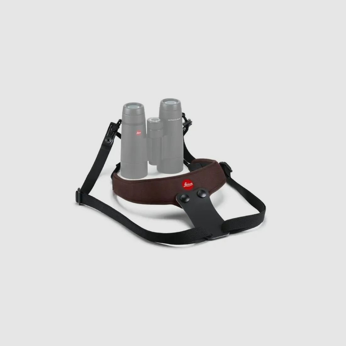 Leica Neopren-Fernglasriemen Sport, schokoladenbraun, Bild 1 von 5