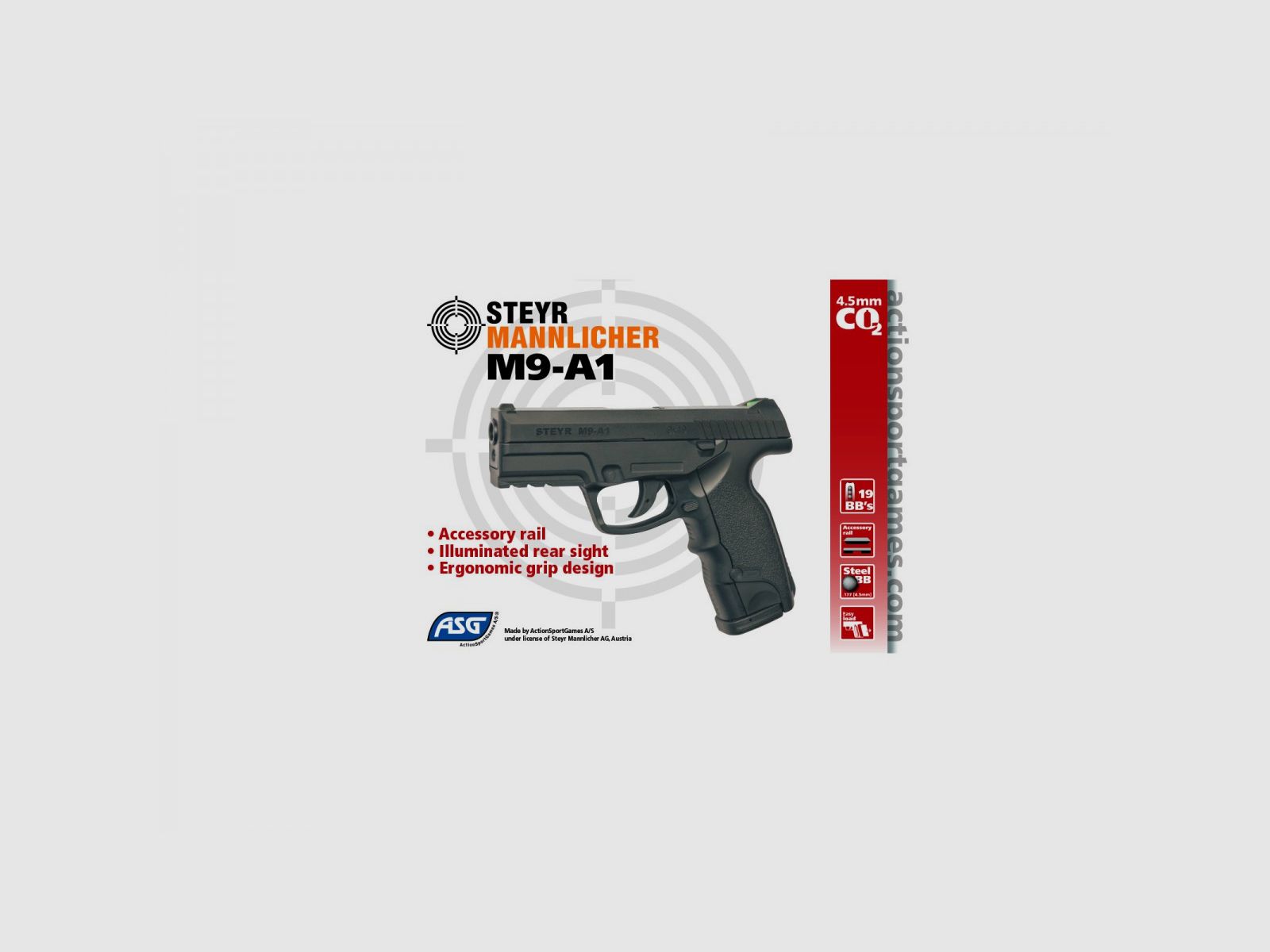 Steyr M9-A1 Stahl BB-Pistole, Bild 8 von 8