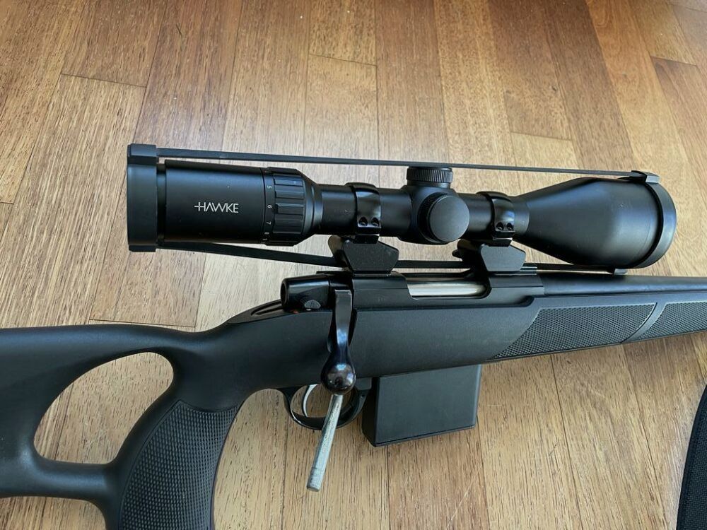 Mercury 870 Lochschafft mit Vario Optik 3-12X56, Kal. .308 Win