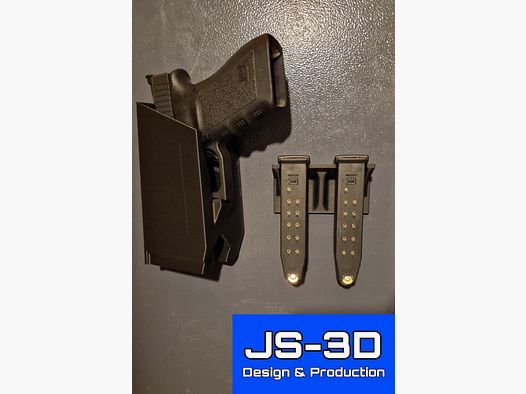 Support de chargeur pour par ex. Glock, HK, AR-15, etc.