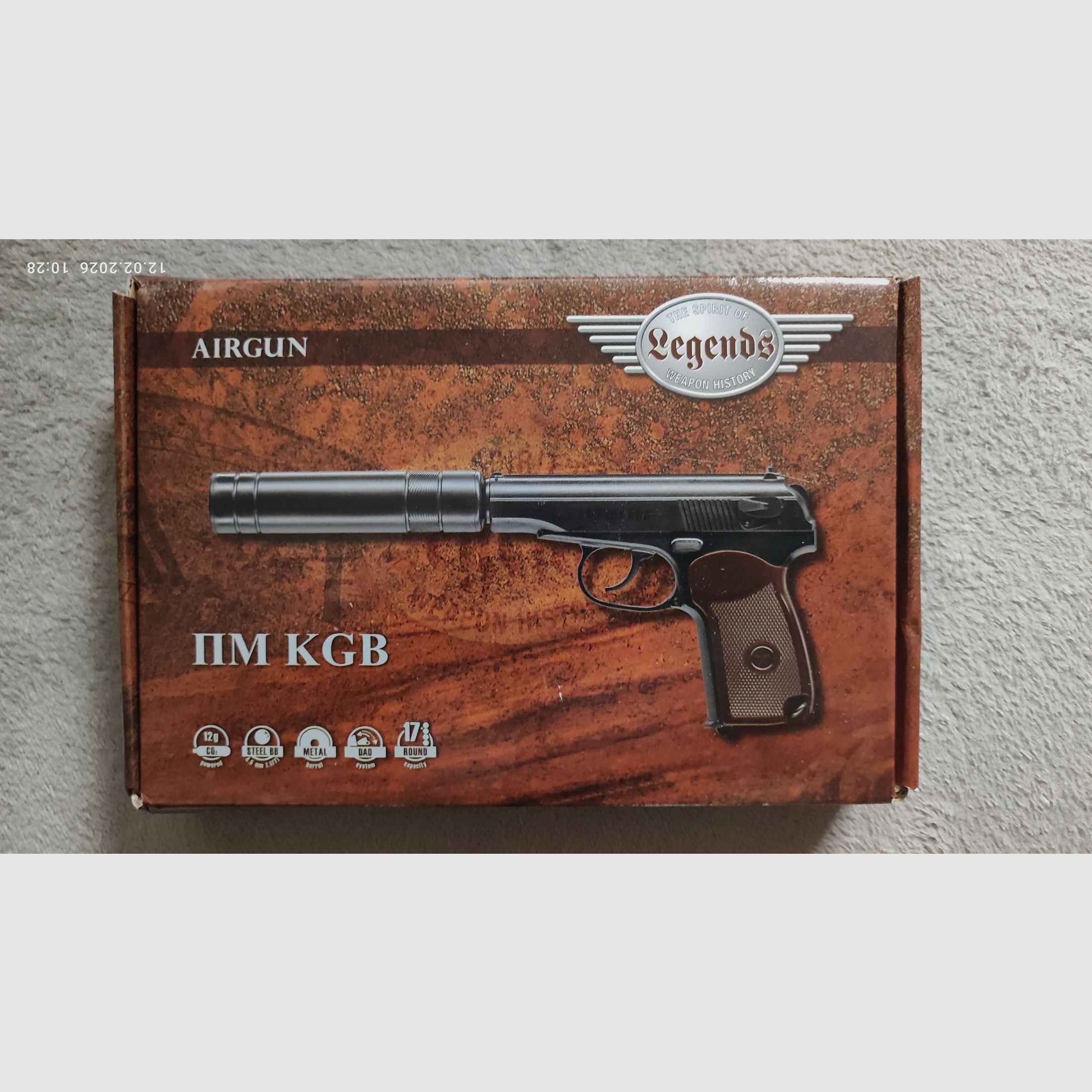 Umarex Legends KGB Pistolet 4,5 BB