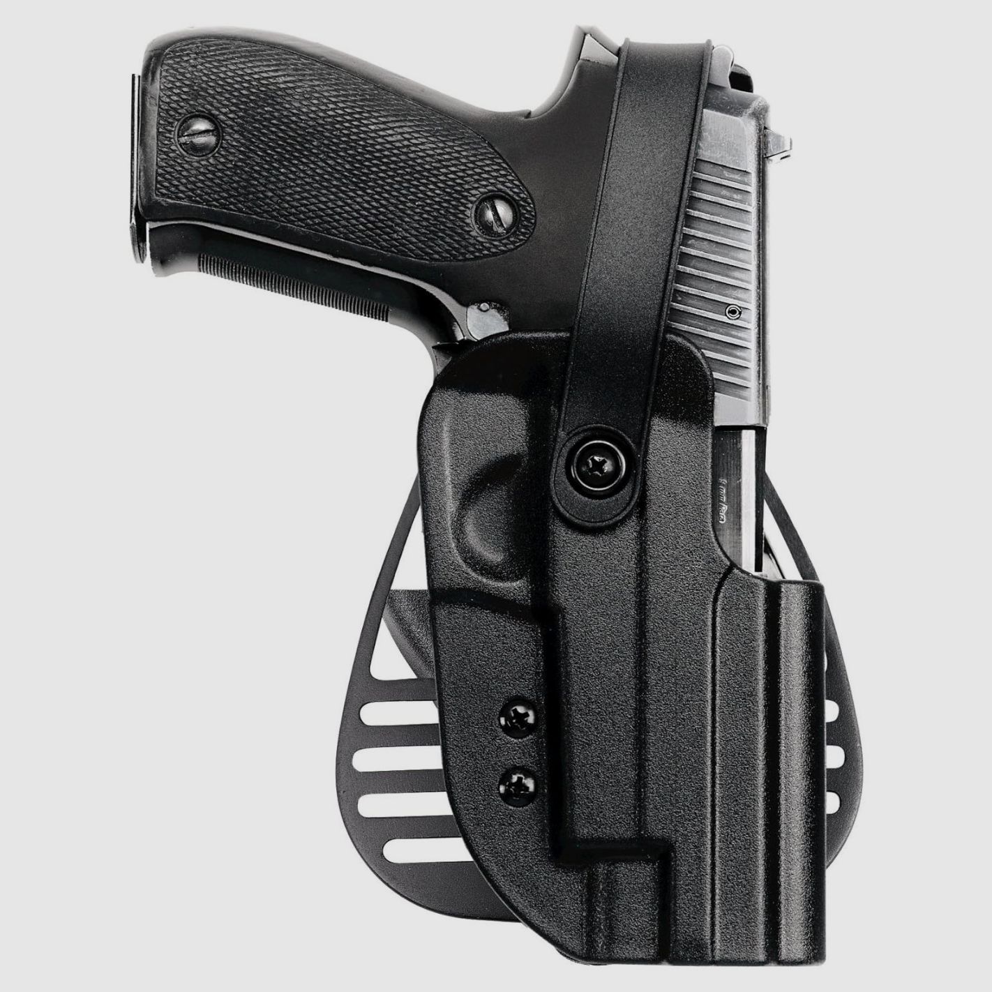 Fodero UNCLE MIKE’S Kydex Paddle con Ritenzione Interna e Anello Taglia 18 – S&W 5900, immagine 1 di 3