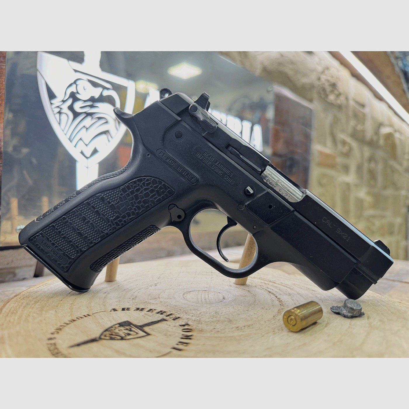 USED – PISTOL – TANFOGLIO MOD. FORCE 921 CARRY R cal. 9×21, image 4 of 6