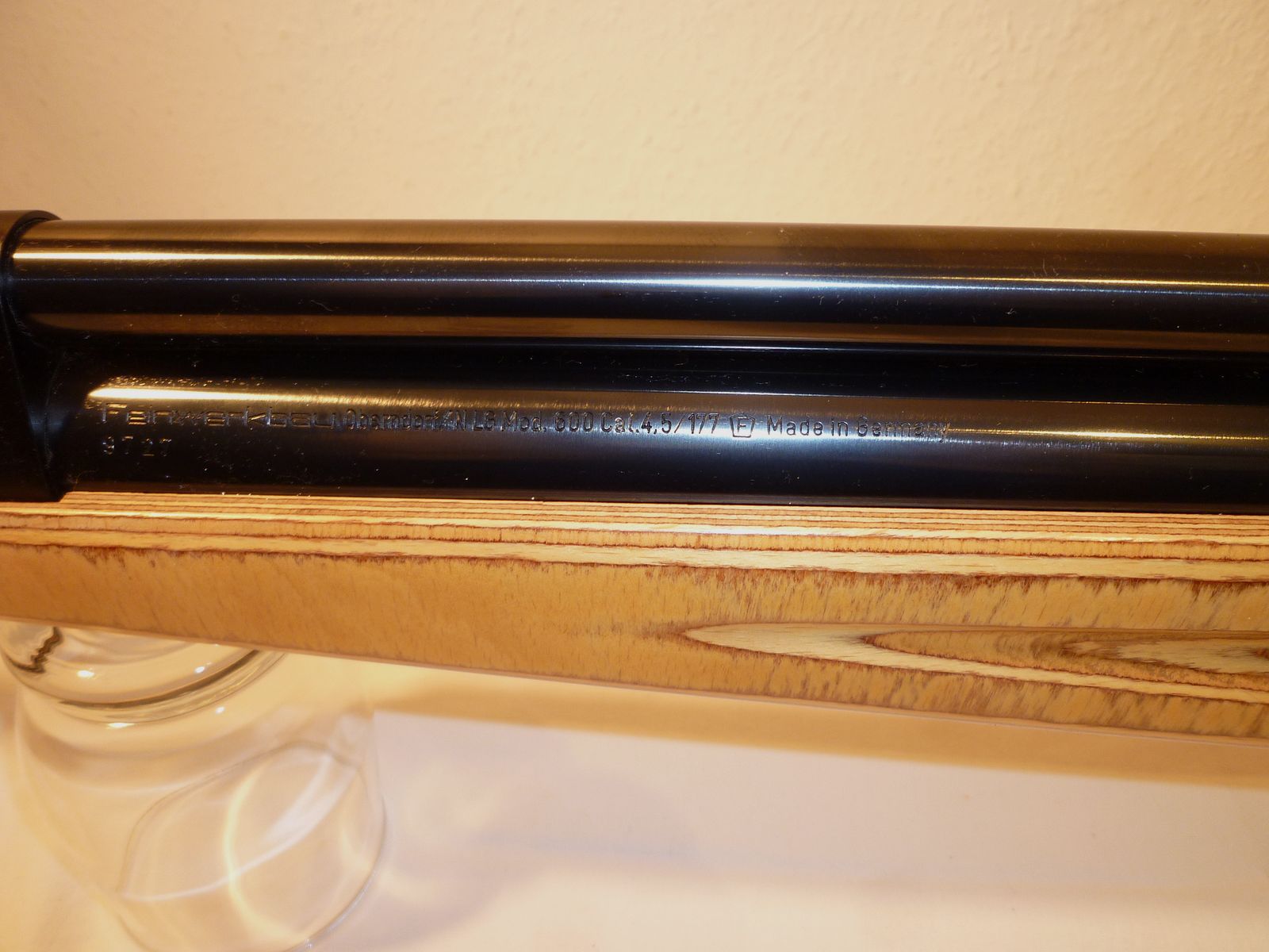 Match air rifle FEINWERKBAU Oberndorf/N 600 right side lever TOP CONDITION !!