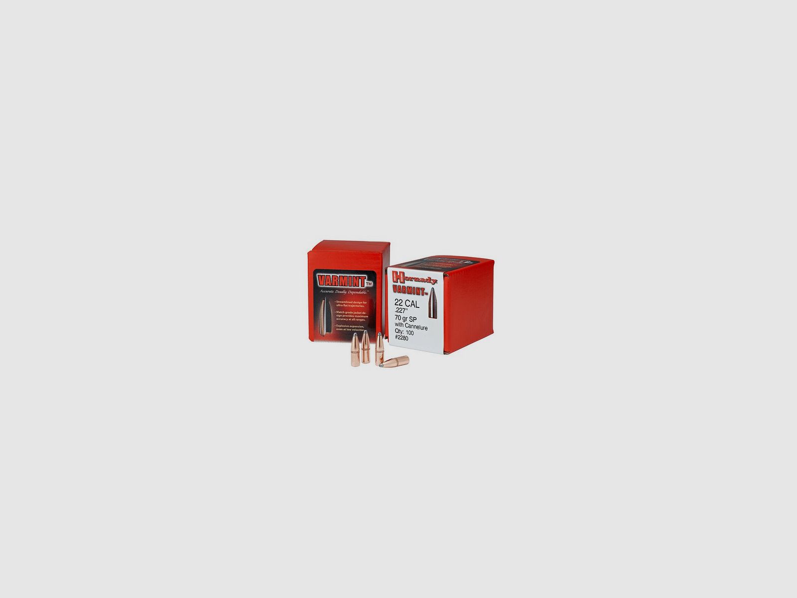 HORNADY Balas SP 224" 60GR 100ud., imagen 4 de 4