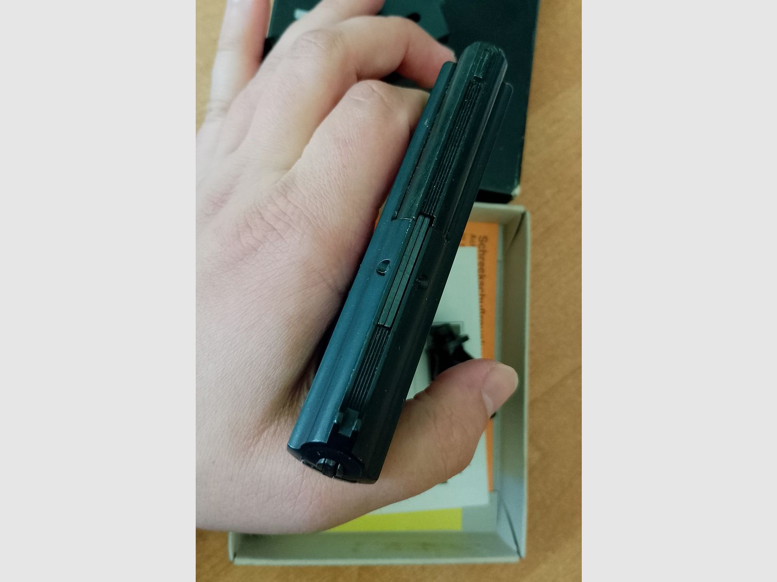 Seltene ME 8 Detective 8mm Knall im PTB 100/2 mit Verpackung!