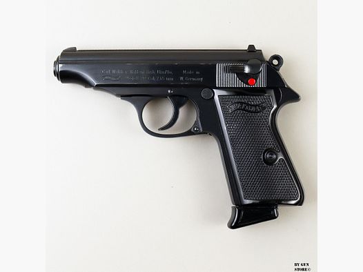 PISTOLE WALTHER MOD. PP CAL. 7,65 MM N° DE SÉRIE 455050