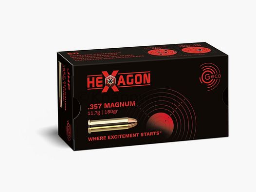 Geco GECO .357 Mag Hexagon 11,7g.