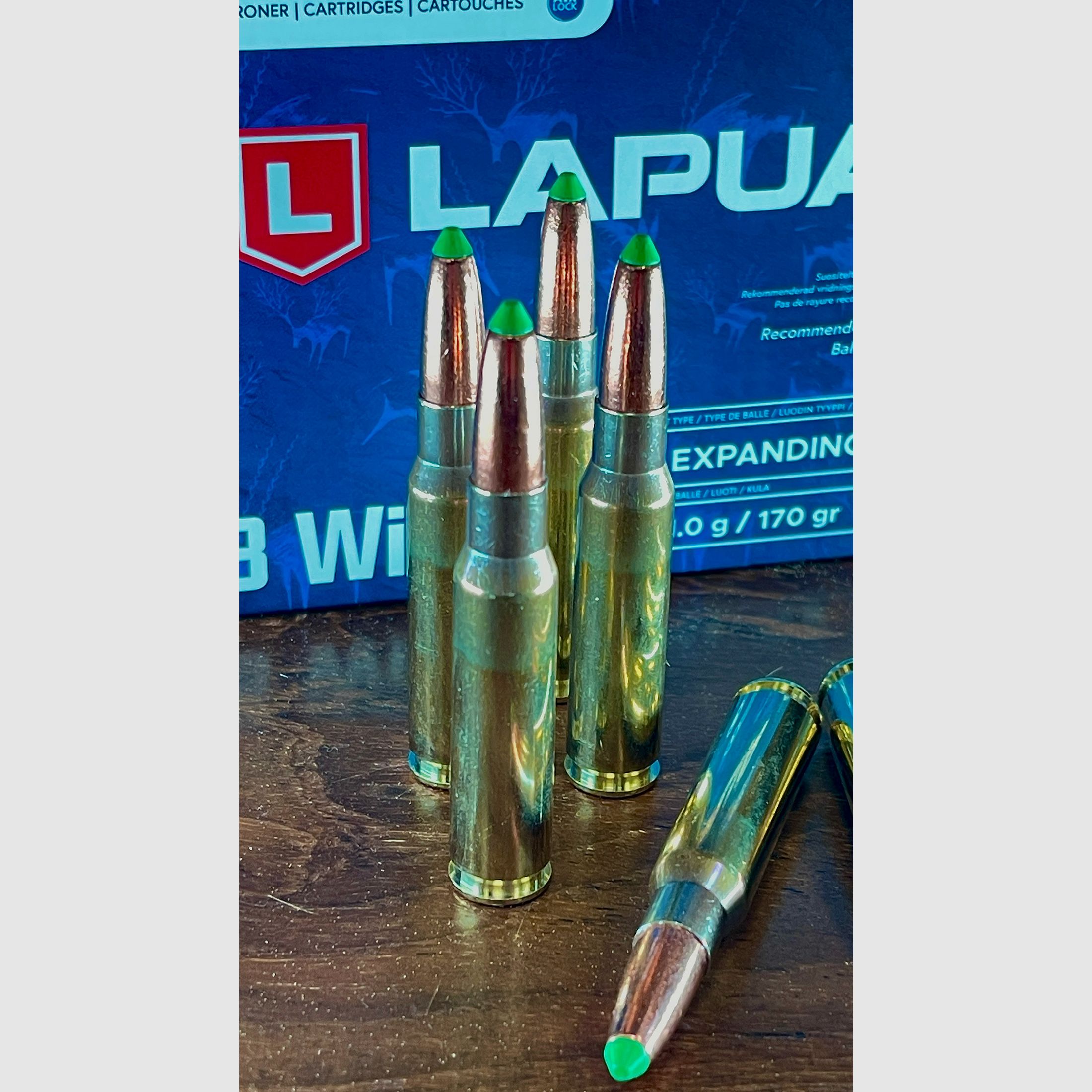 Lapua .308 Naturalis L.R 170gr./11g