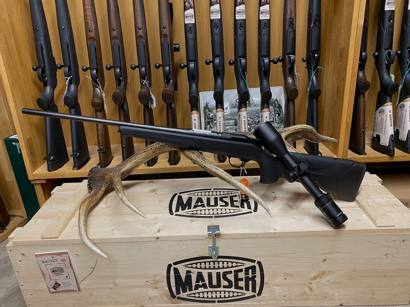 Blaser R8 Professional 2.0, with Zeiss Conquest V6 2.5-15x56 M, with rail