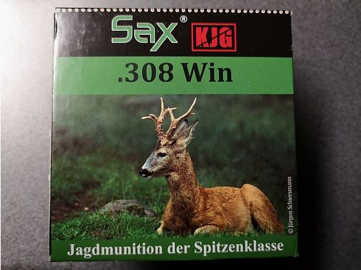 Sax Munition	 KJG-SR 8,0g A20