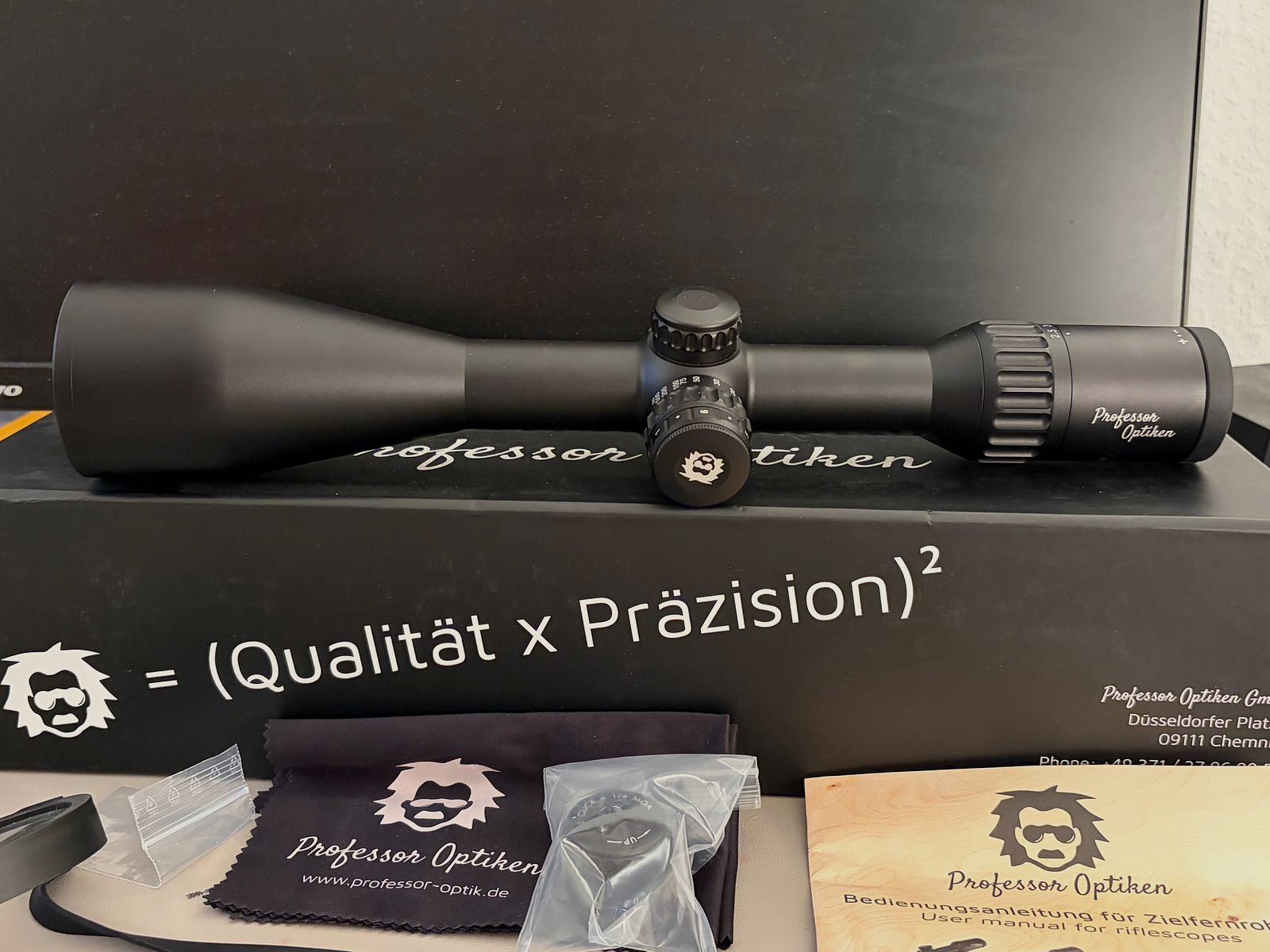 Scope Professor Optiken 2,5 - 15x 56 HD Reticle 4