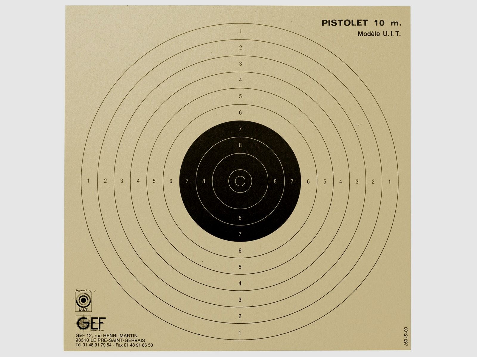 GEF ZIELPISTOLE 10 M