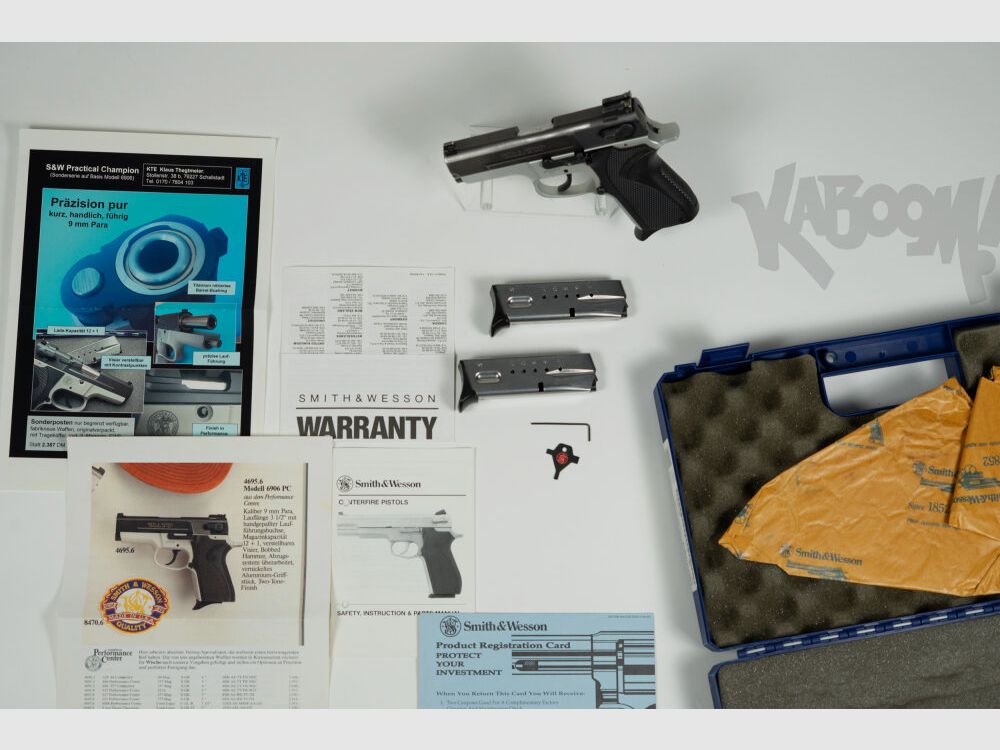 Smith&Wesson Performance Center 6906 PC in 3,5 Zoll - Sammlerstück
