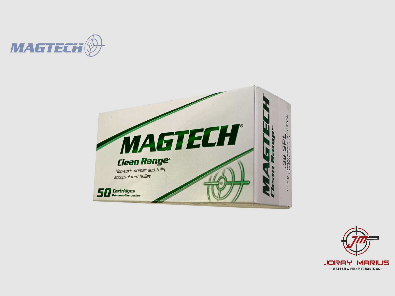 .38 Special Magtech 10.24g 158gr Clean Range