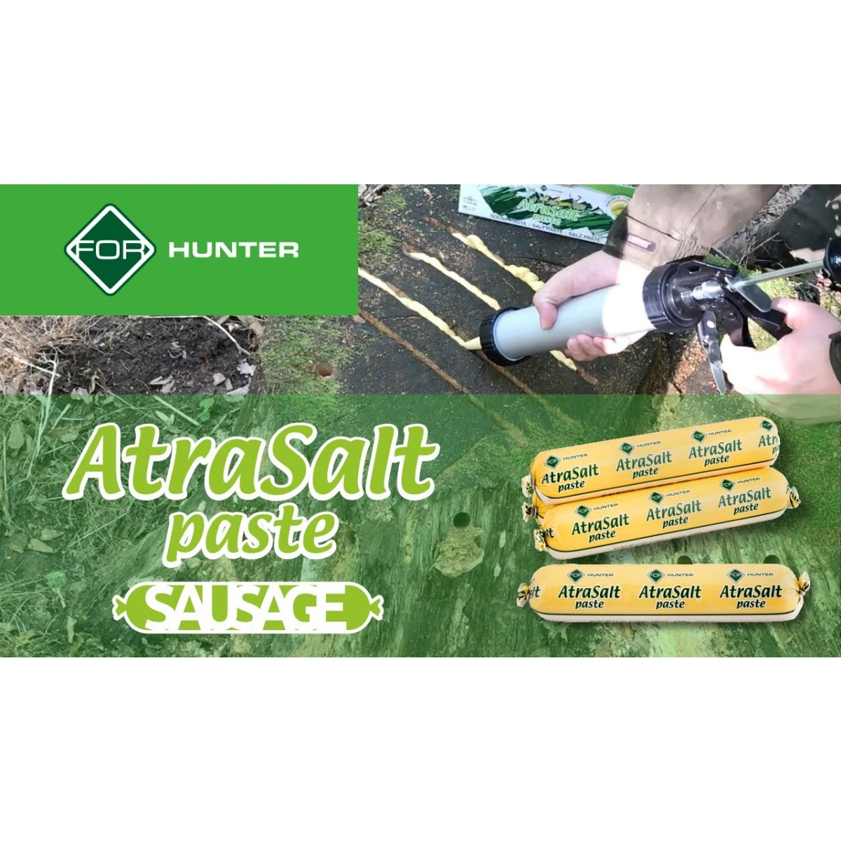 FORhunter AtraSalt pasta Truffel 2,4 kg worst, afbeelding 2 van 2