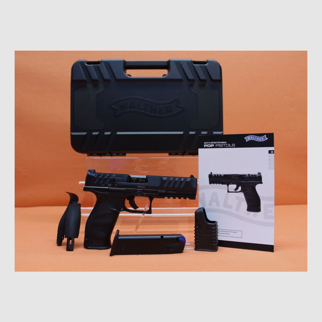 Walther Ha. Pistolet 9mm Luger Walther PDP Pełny rozmiar 5" Lufa poligonowa/ Gotowy na optykę/ (9mm Para/9x19)