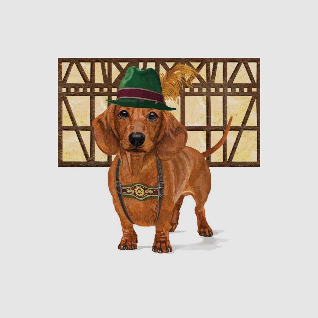 Napkins Dog "Schnitzel", image 1 of 2