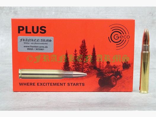 Geco Plus 9,3x62 255gr. 16,5g 20 Stück