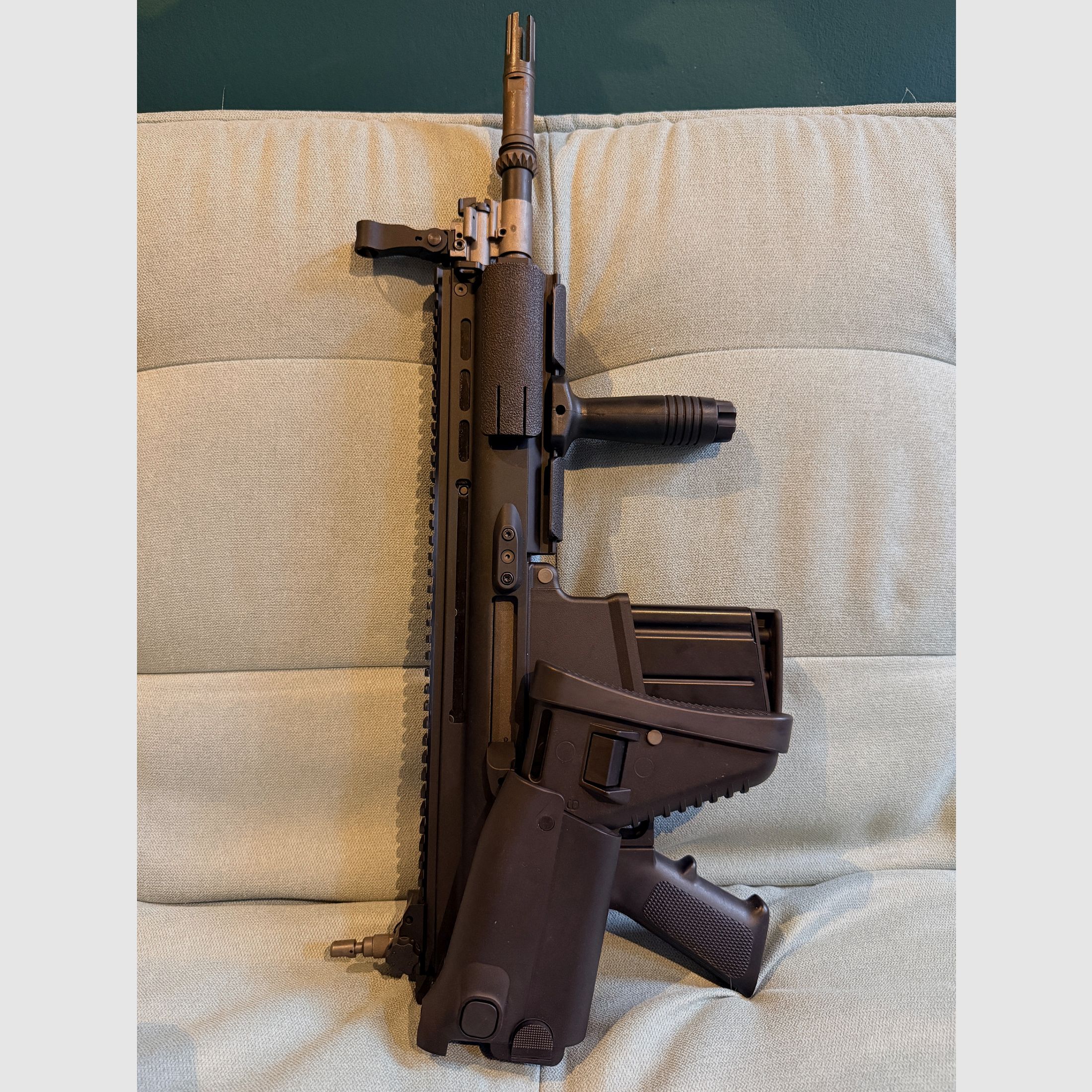 Wei-ETech FN Herstal SCAR-H Volledig metaal Open-Bolt Gas-Blow-Back 6mm BB zwart F Mark, afbeelding 10 van 10