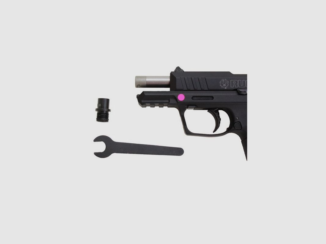 PISTOLE RUGER SR22PBT FILETE 12X28 KALIBER 22 LR, Bild 4 von 5