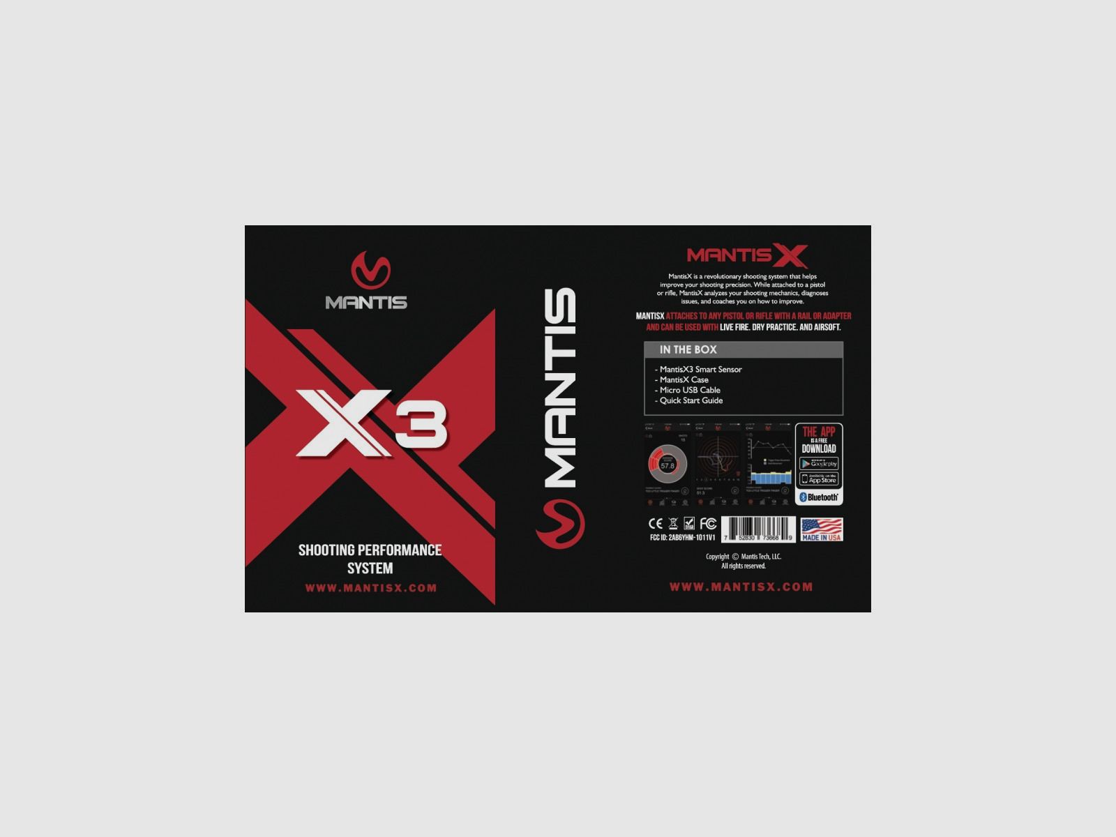 Mantis - System treningowy X3 Shooting Performance - MT-1002, zdjęcie 5 z 5
