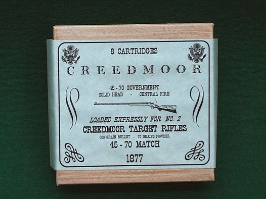 Replika	 Patronenschachteln Creedmoor .45-70
