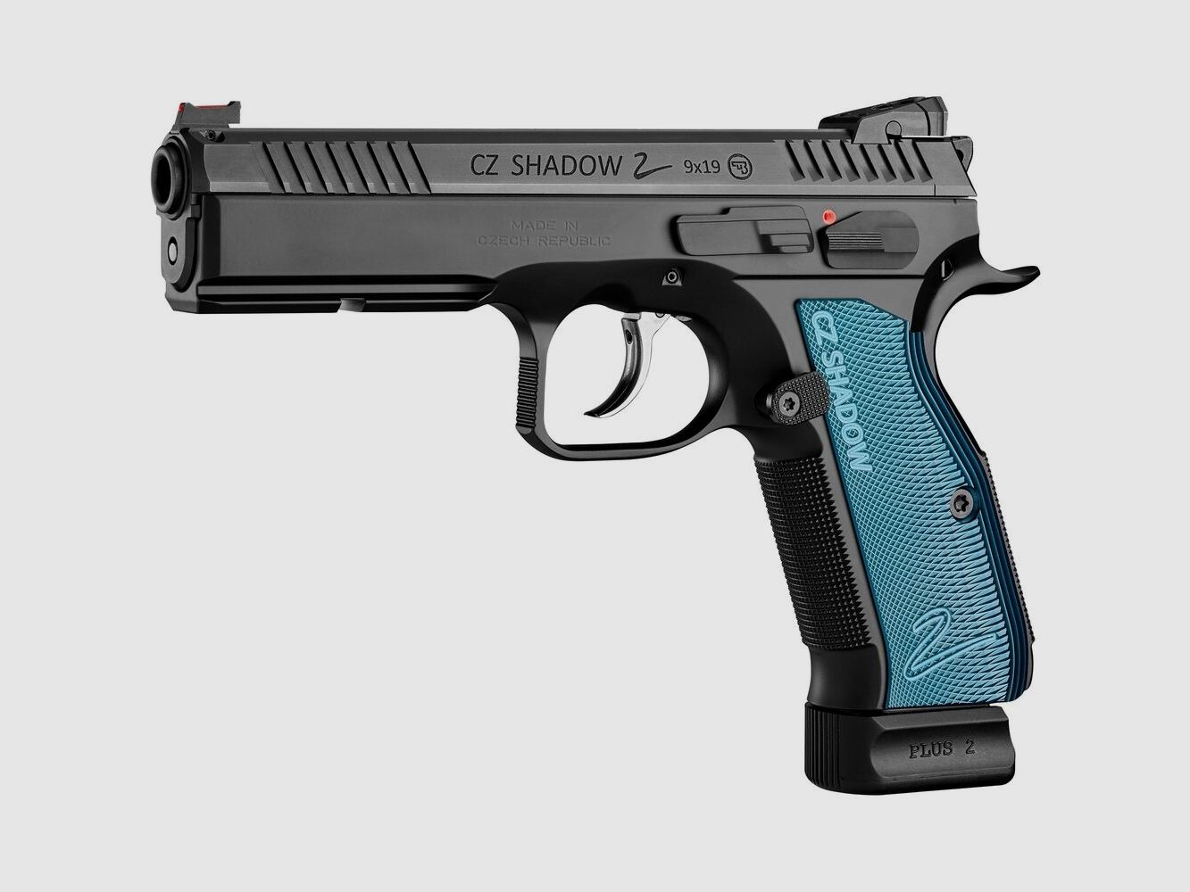 CZ SHADOW 2 SA/DA Noir/Bleu 9mm