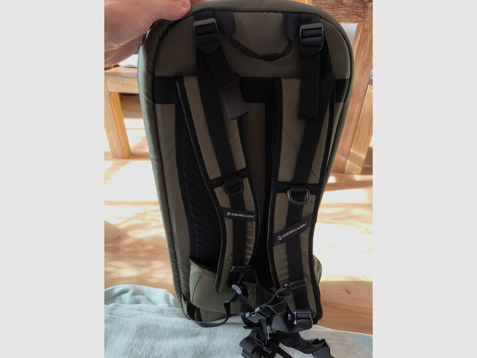 Bergara BA 13 TD with B&T silencer and Bergara backpack, absolutely as new!