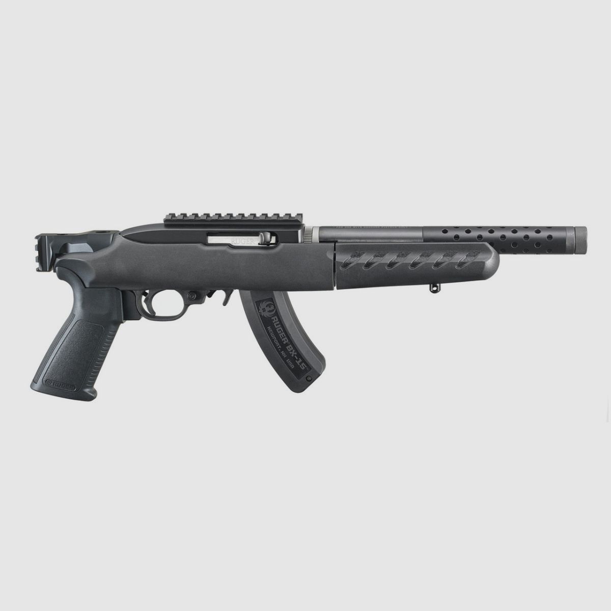 PIST RUGER 22 CHARGER LITE .22LR 10" 25,4CM 15STRZAŁÓW CZARNY GWINT 1/2-28" (1SZT), zdjęcie 2 z 2