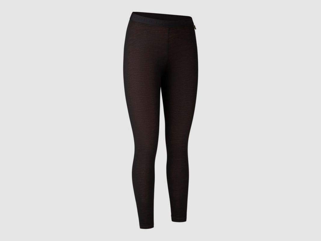 Deerhunter Damen Merino-Leggings Lady Quinn Black Oak